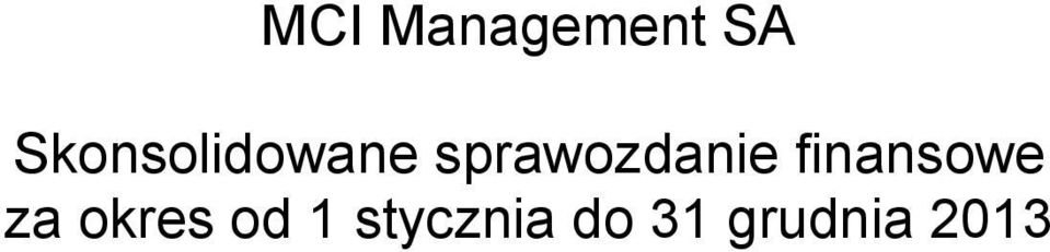 sprawozdanie finansowe