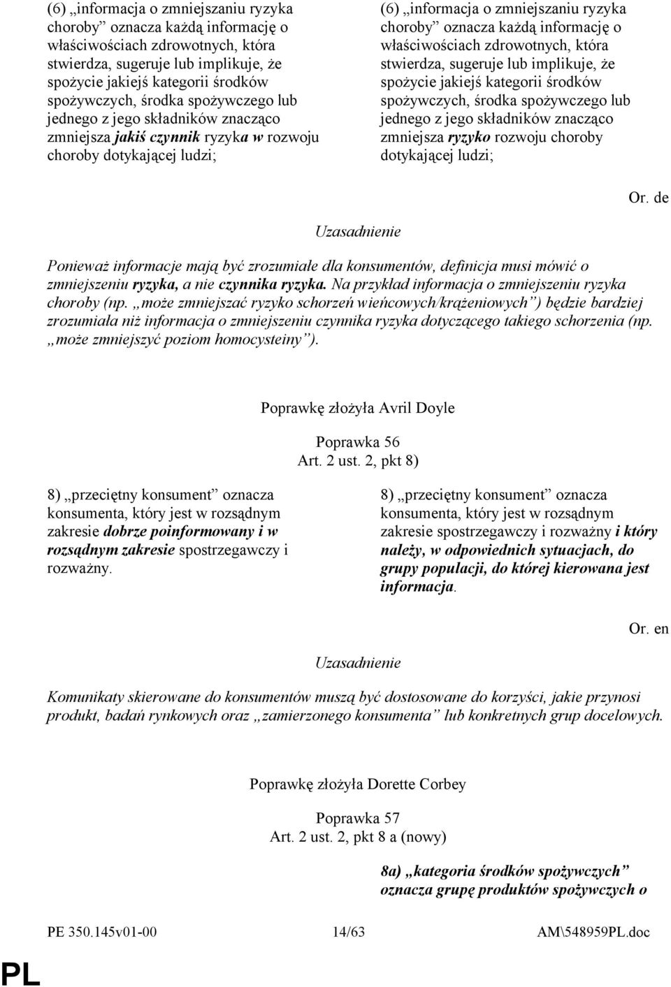 choroby dotykającej ludzi; Or. de Ponieważ informacje mają być zrozumiałe dla konsumentów, definicja musi mówić o zmniejszeniu ryzyka, a nie czynnika ryzyka.