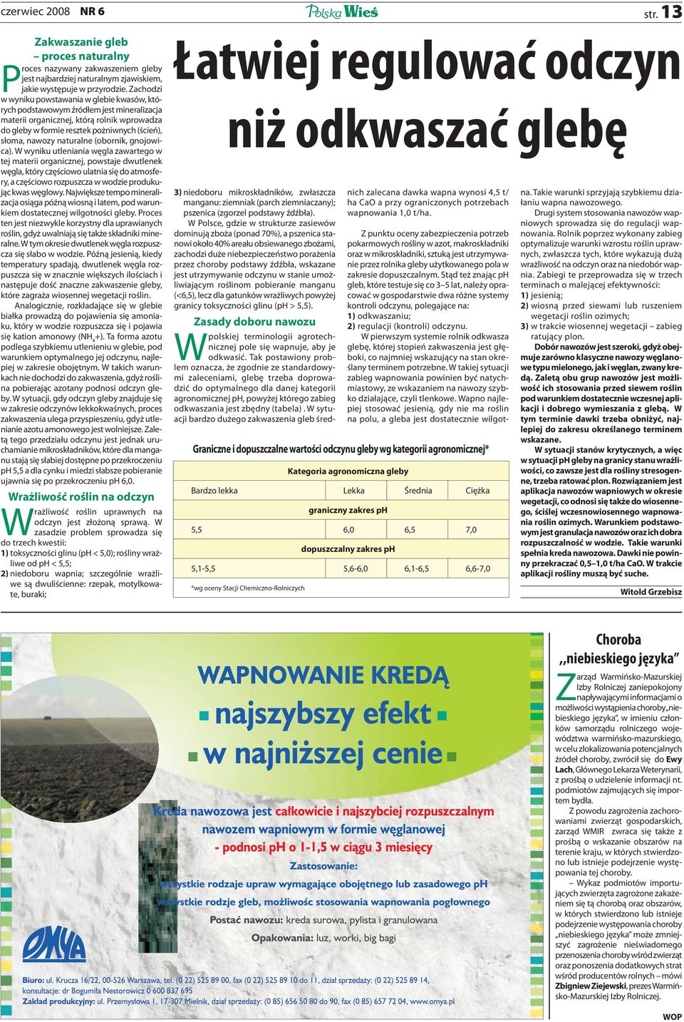 naturalne (obornik, gnojowica).