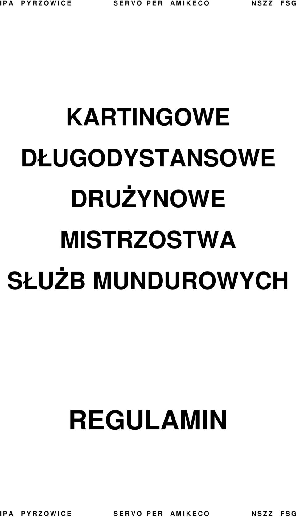 DRUŻYNOWE