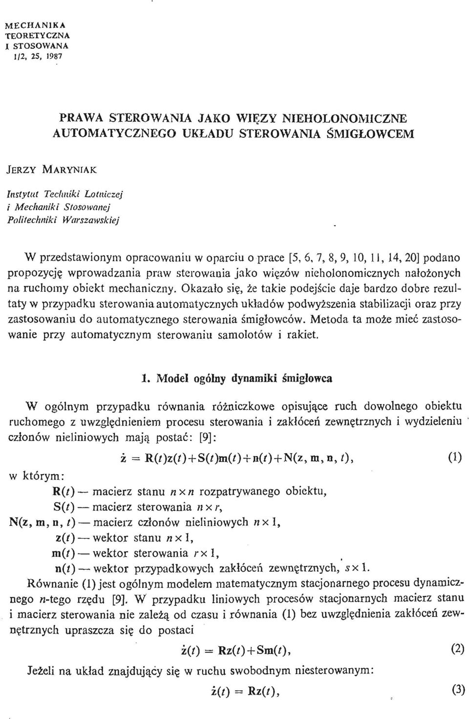 oż onych na ruchomy obiekt mechaniczny.