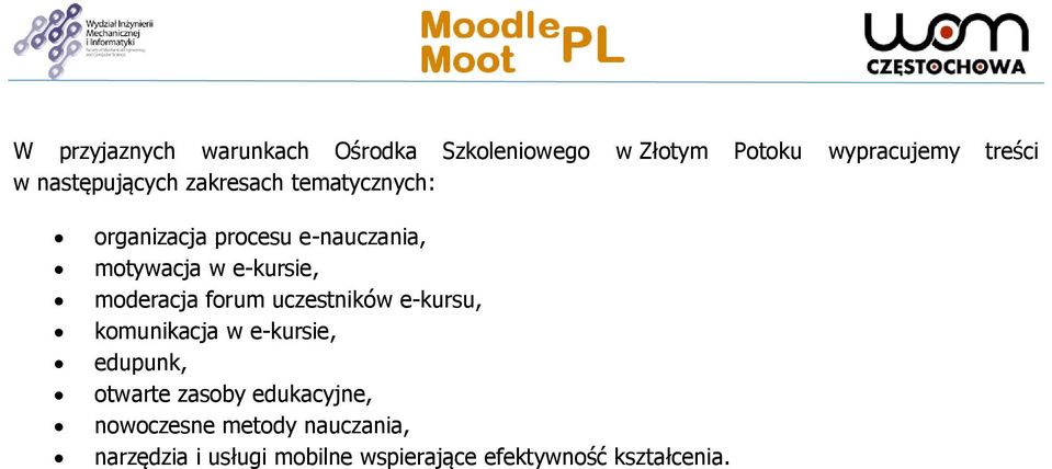 e-kursie, moderacja forum uczestników e-kursu, komunikacja w e-kursie, edupunk, otwarte