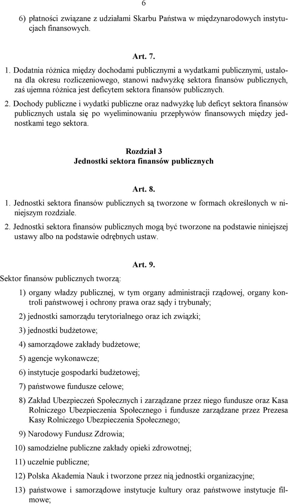 finansów publicznych. 2.