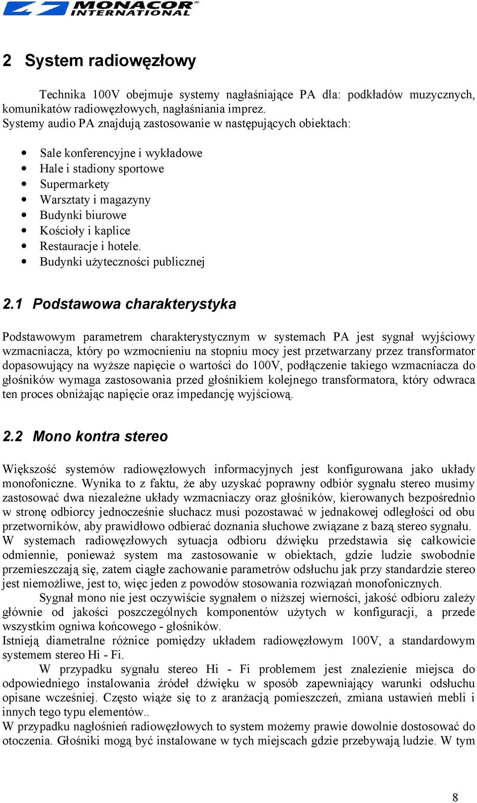 Restauracje i hotele. Budynki użyteczności publicznej 2.