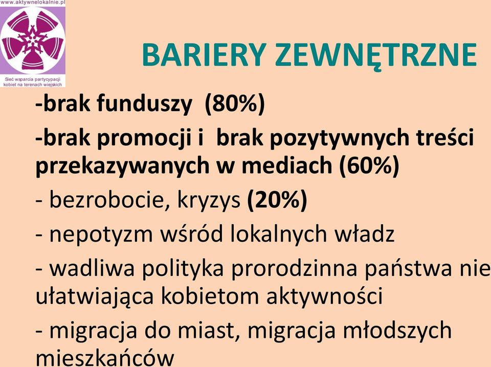 nepotyzm wśród lokalnych władz - wadliwa polityka prorodzinna państwa nie