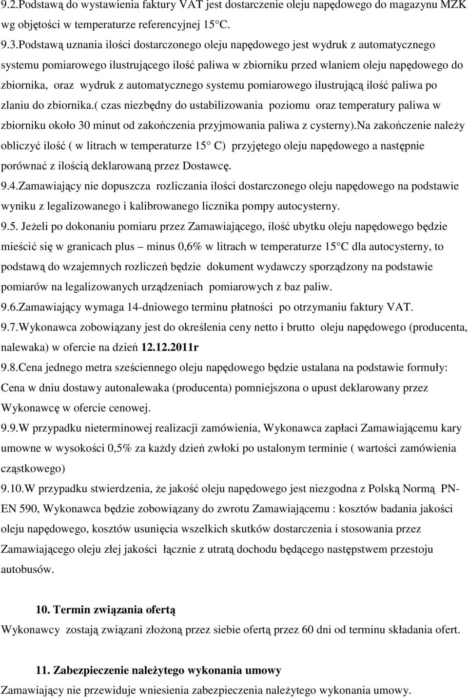 z automatycznego systemu pomiarowego ilustrującą ilość paliwa po zlaniu do zbiornika.