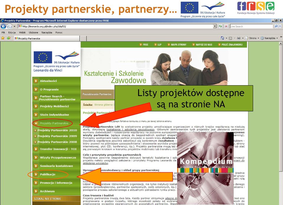 koordynatorów y partnerów) 44 (x