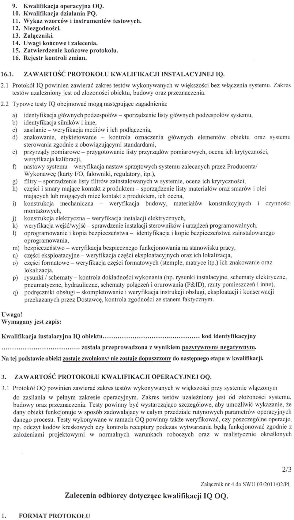 PROJEKT / KOŃOW