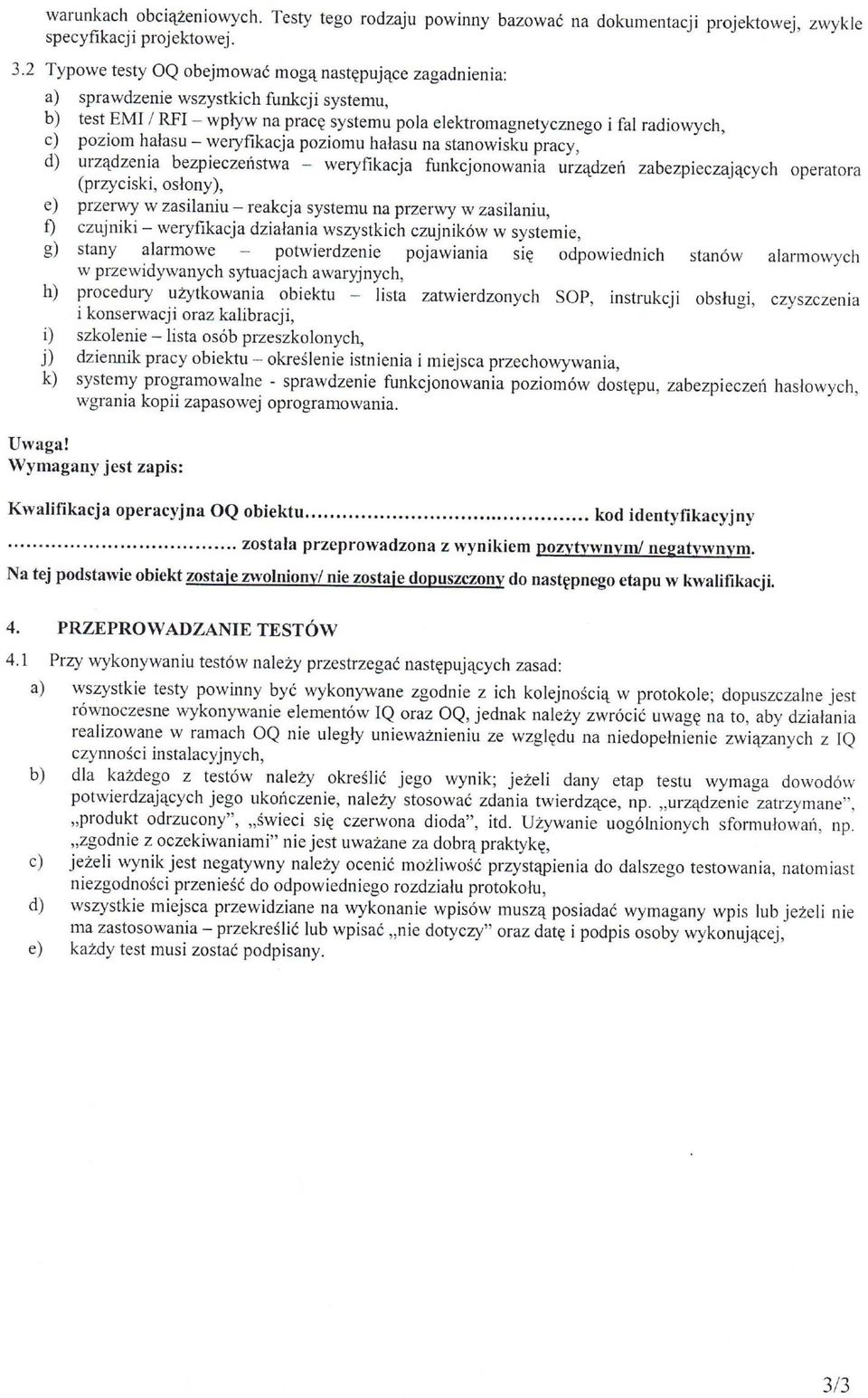 PROJEKT / KOŃOW