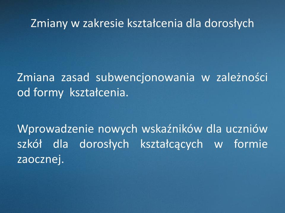 kształcenia.