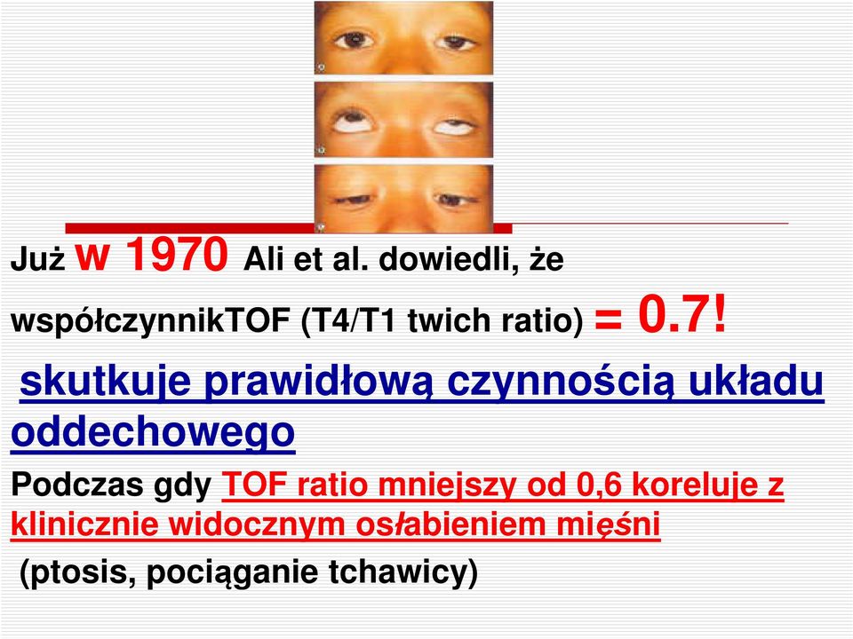 skutkuje prawidłową czynnością układu oddechowego Podczas gdy