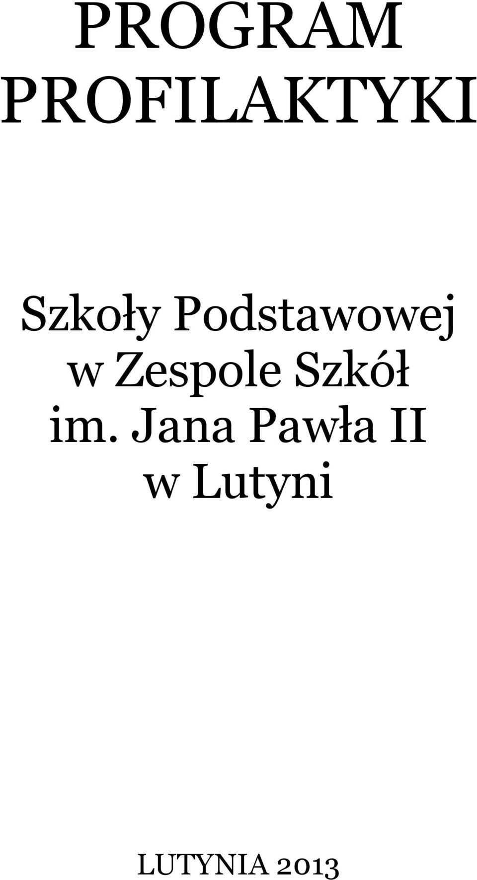 Zespole Szkół im.