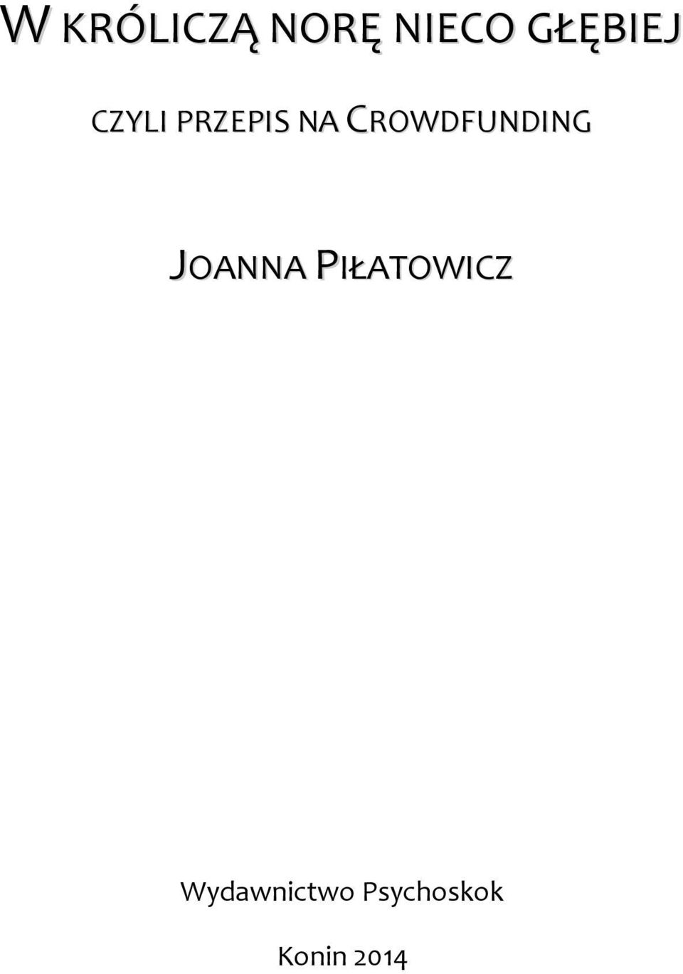 CROWDFUNDING JOANNA