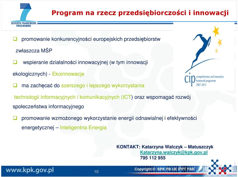 informacyjnych i komunikacyjnych (ICT) oraz wspomagać rozwój społeczeństwa informacyjnego promowanie wzmożonego wykorzystanie energii