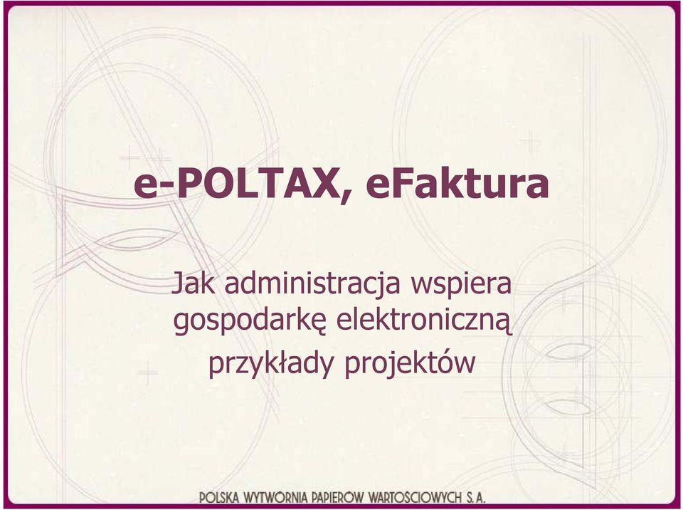 gospodarkę