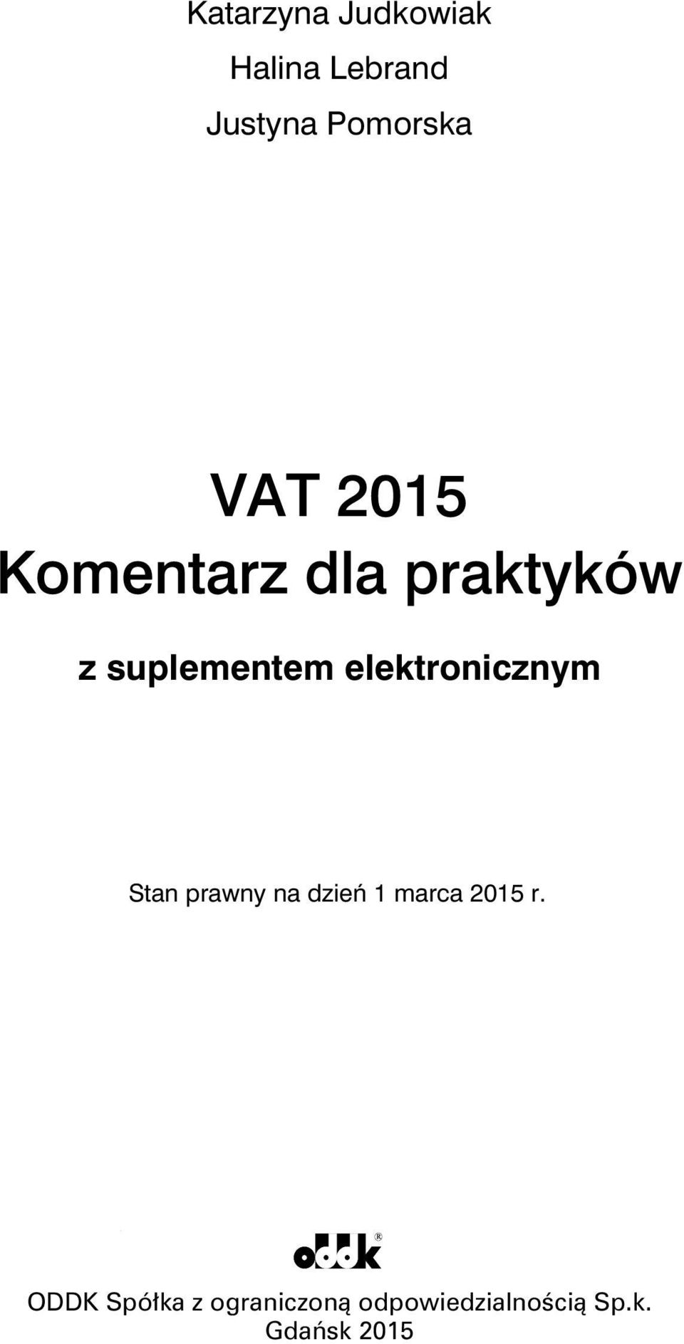 prawny na dzień 1 marca 2015 r.