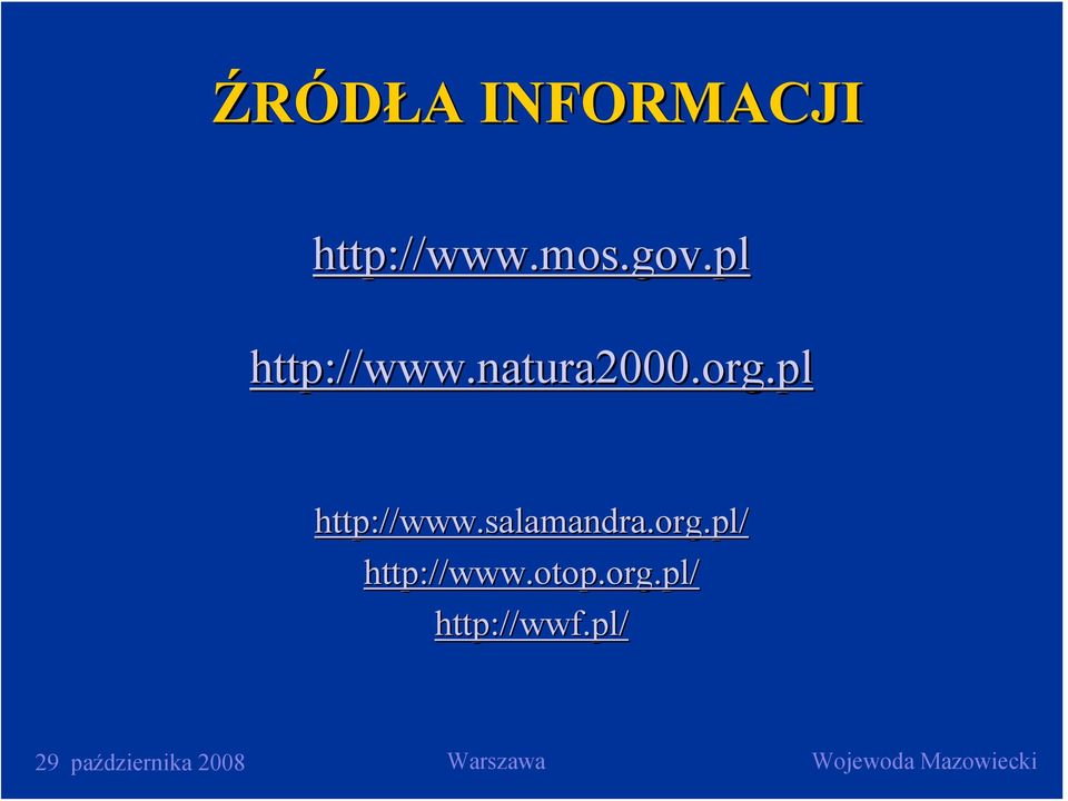 pl http://www.salamandra salamandra.org.