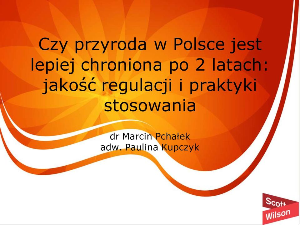 regulacji i praktyki stosowania