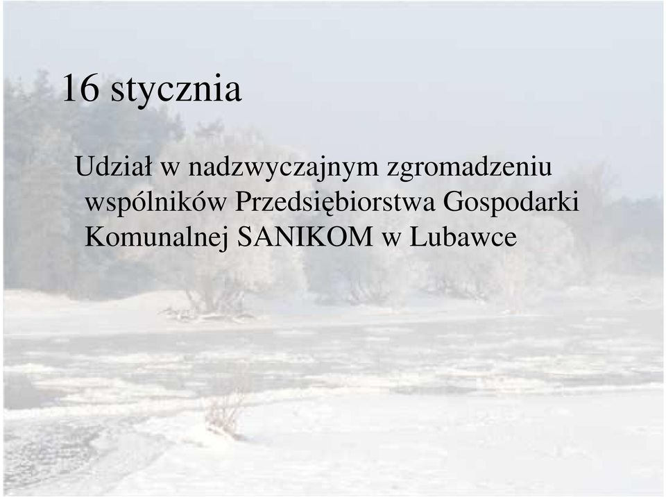 wspólników Przedsiębiorstwa