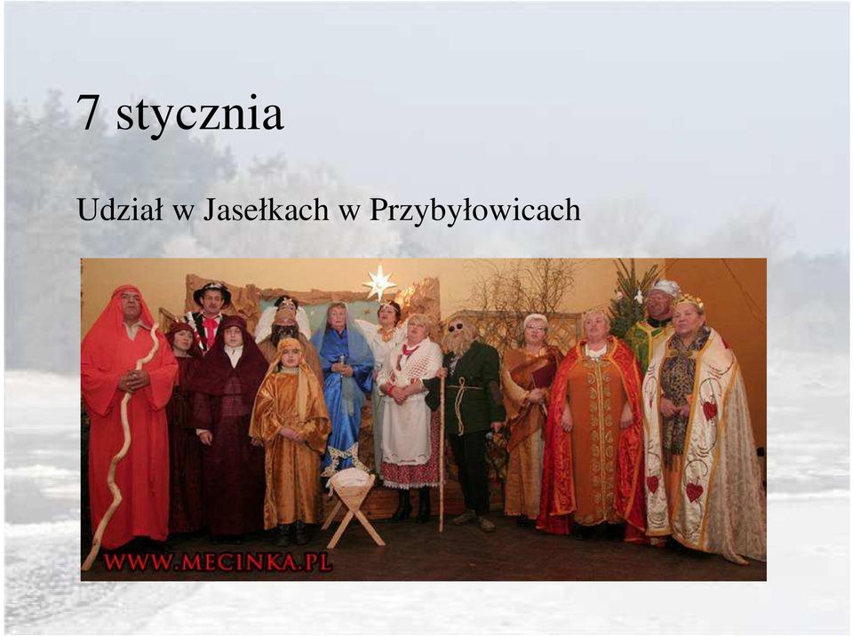 Jasełkach w