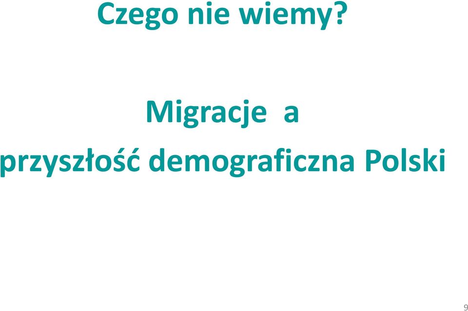 przyszłość