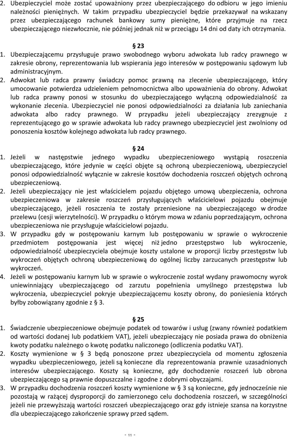 w przeciągu 14 dni od daty ich otrzymania. 23 1.