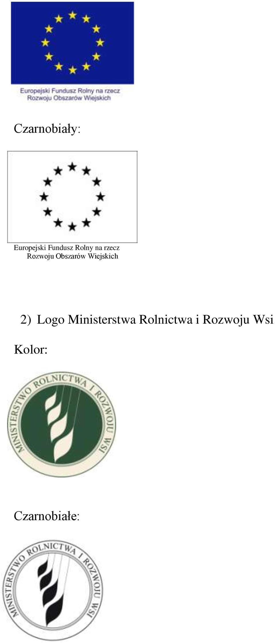 Wiejskich 2) Logo Ministerstwa