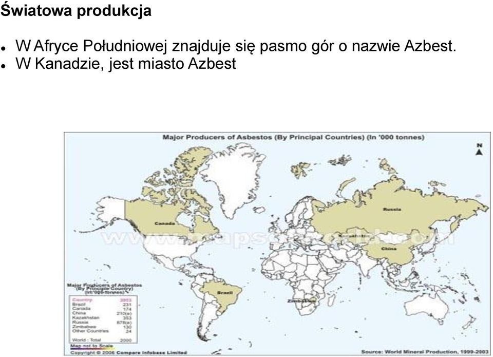 pasmo gór o nazwie Azbest.