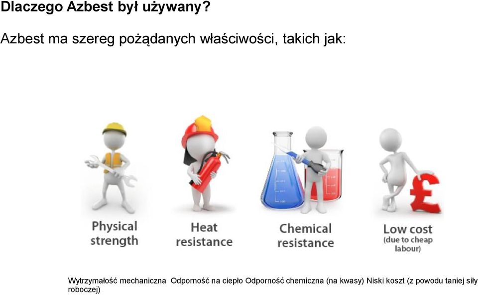 jak: Wytrzymałość mechaniczna Odporność na ciepło