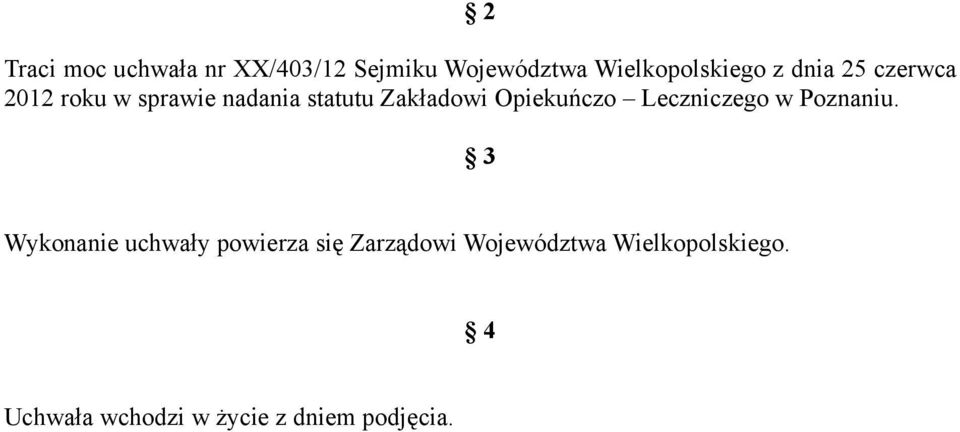 Opiekuńczo Leczniczego w Poznaniu.