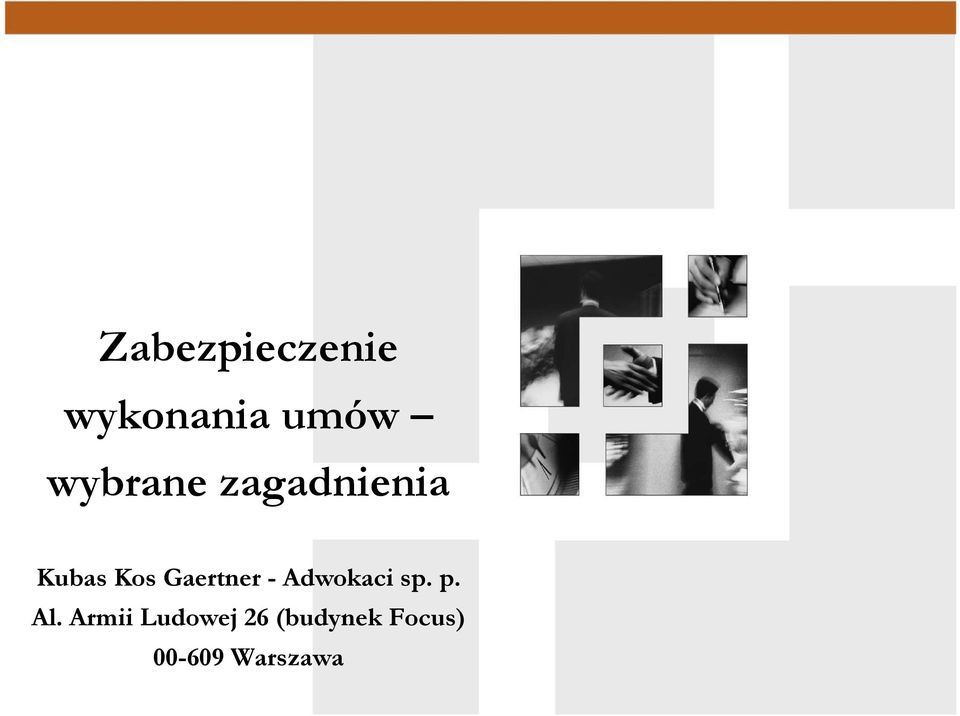 Gaertner - Adwokaci sp. p. Al.
