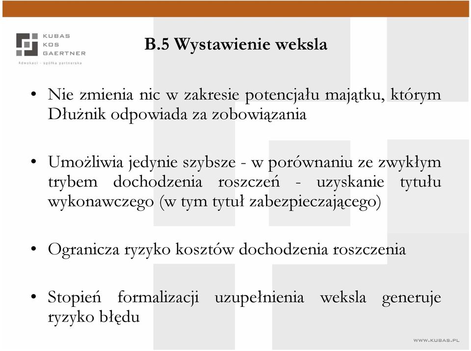 dochodzenia roszczeń - uzyskanie tytułu wykonawczego (w tym tytuł zabezpieczającego)