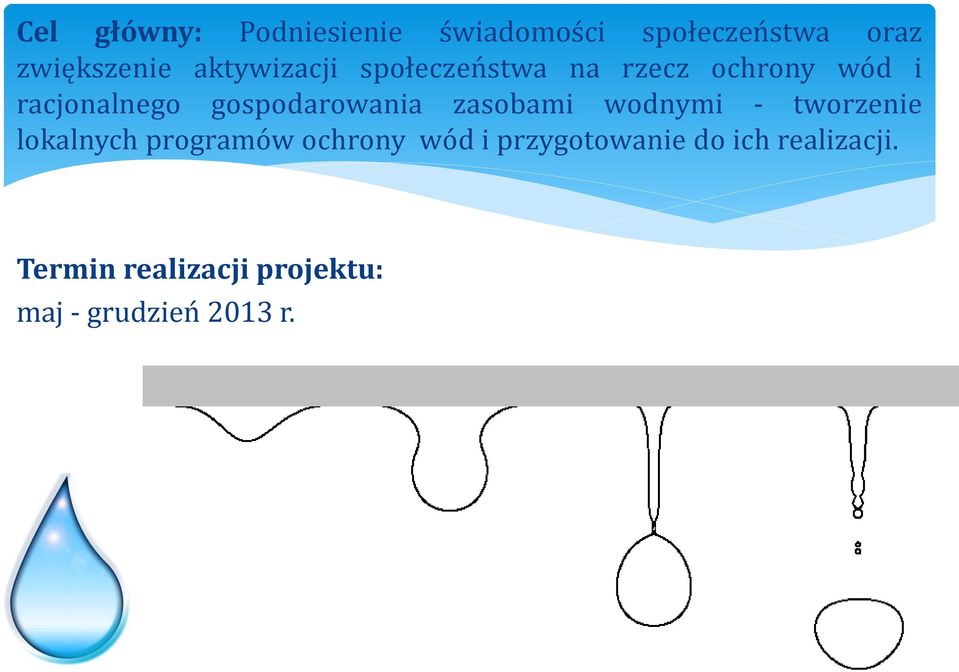 gospodarowania zasobami wodnymi - tworzenie lokalnych programów ochrony