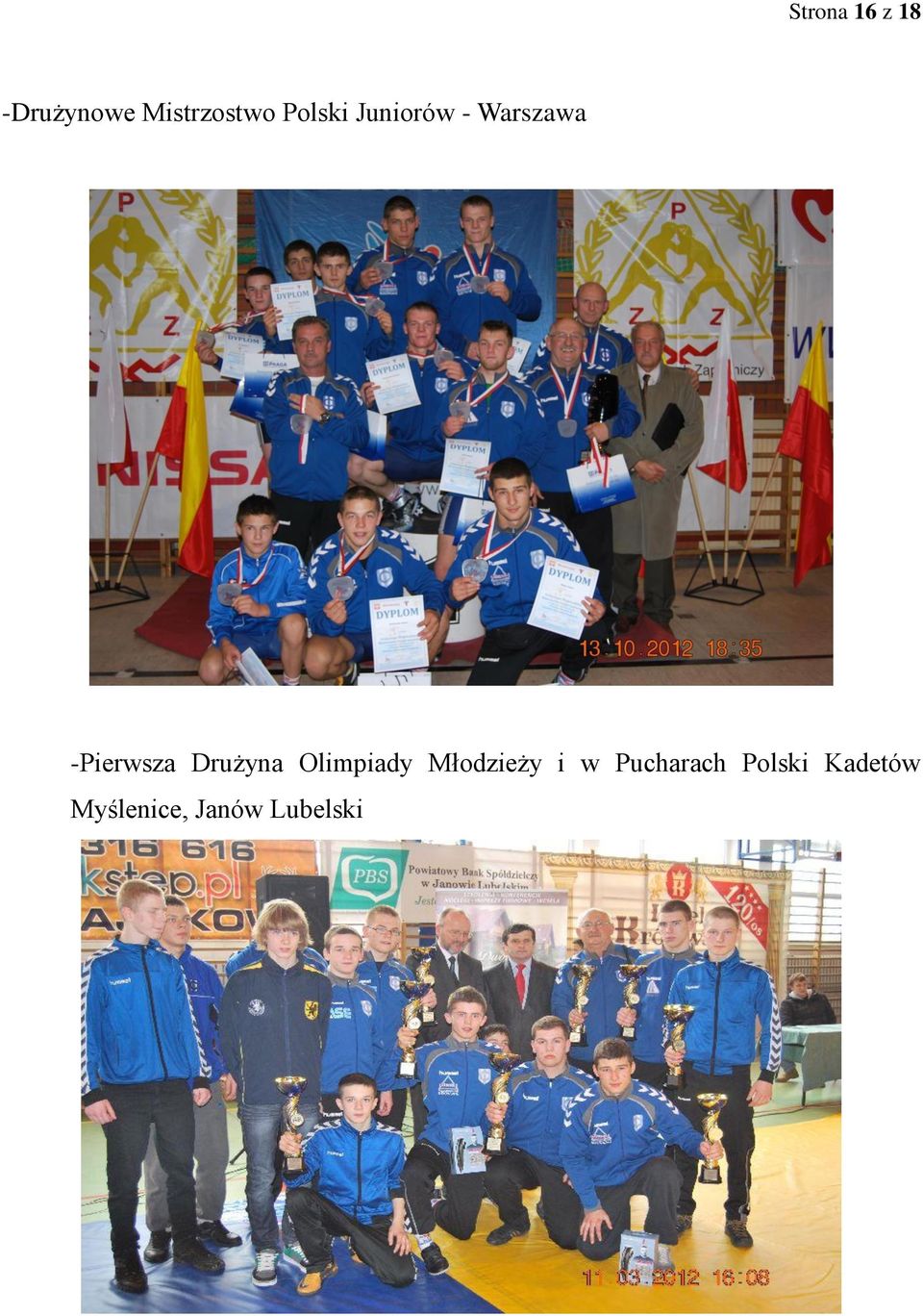 Drużyna Olimpiady Młodzieży i w