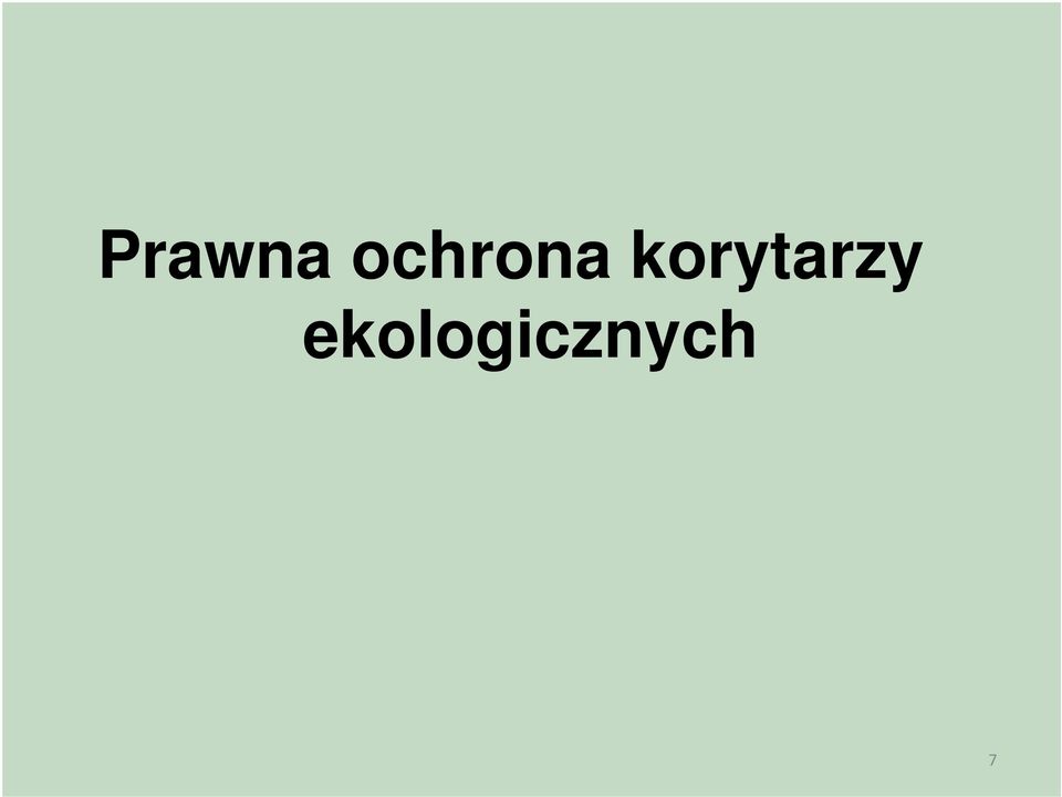 korytarzy