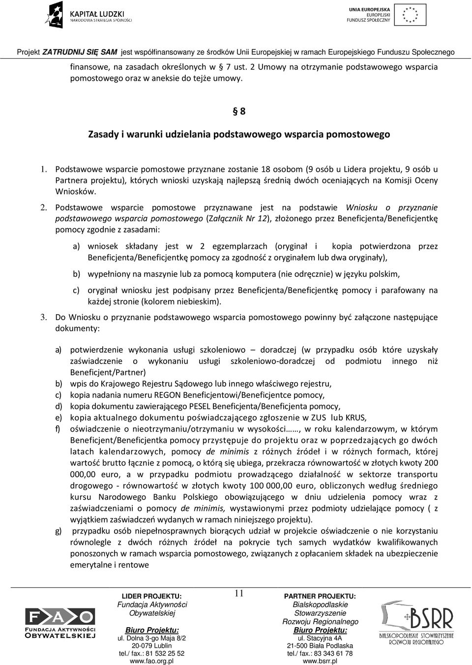 Wniosków. 2.