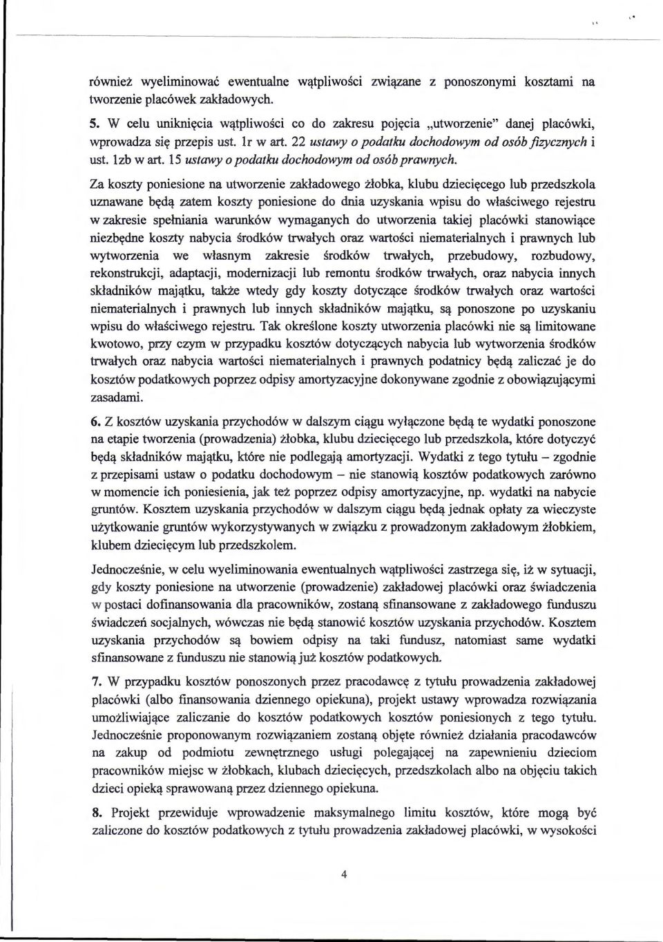 15 ustawy o podatku dochodowym od osób prawnych.