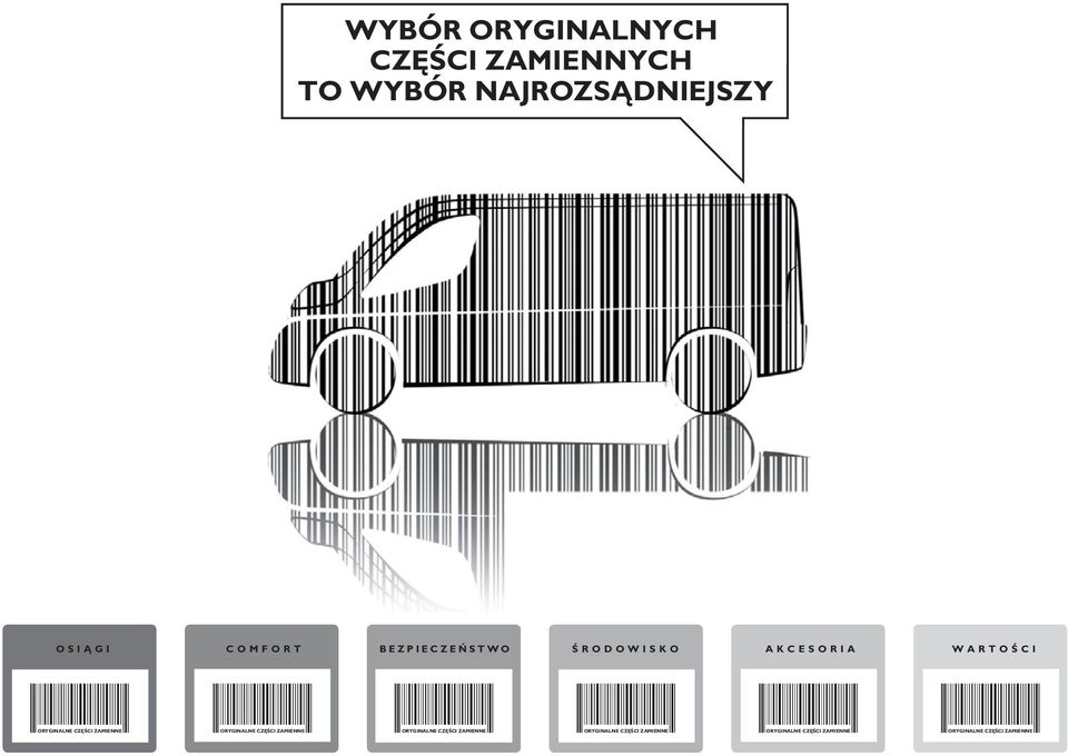 ZAMIENNE ORYGINALNE CZĘŚCI ZAMIENNE ORYGINALNE CZĘŚCI ZAMIENNE