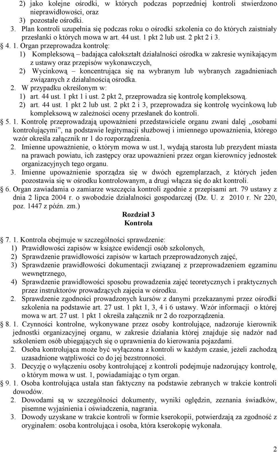 pkt 2 lub ust. 2 pkt 2 i 3. 4. 1.