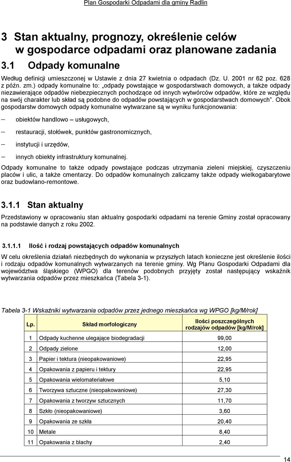) odpady komunalne to: odpady powstające w gospodarstwach domowych, a także odpady niezawierające odpadów niebezpiecznych pochodzące od innych wytwórców odpadów, które ze względu na swój charakter