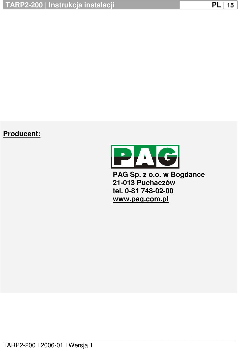 ucent: PAG Sp. z o.