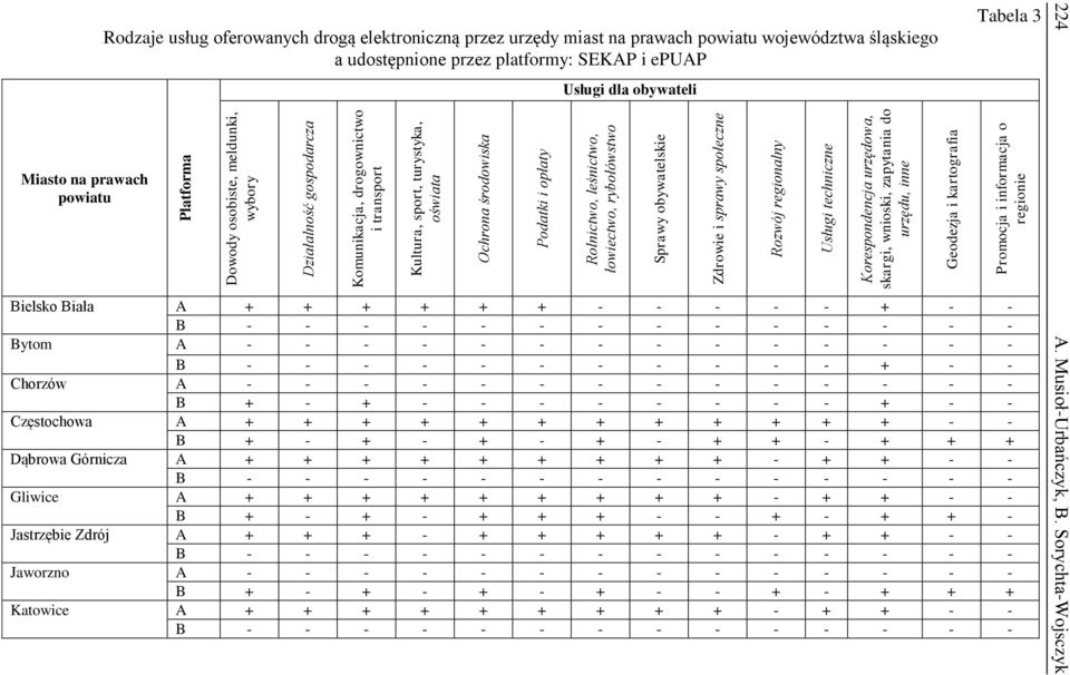 Promocja i informacja o regionie 224 A. Musioł-Urbańczyk, B.