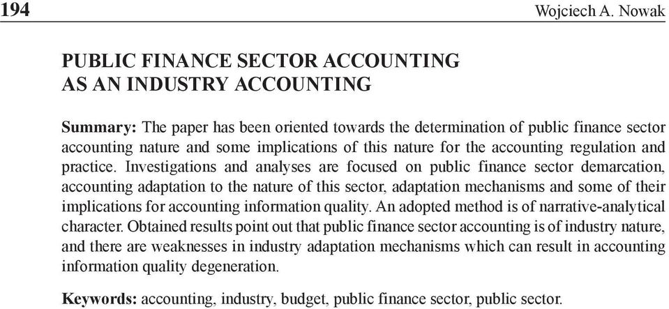 this nature for the accounting regulation and practice.