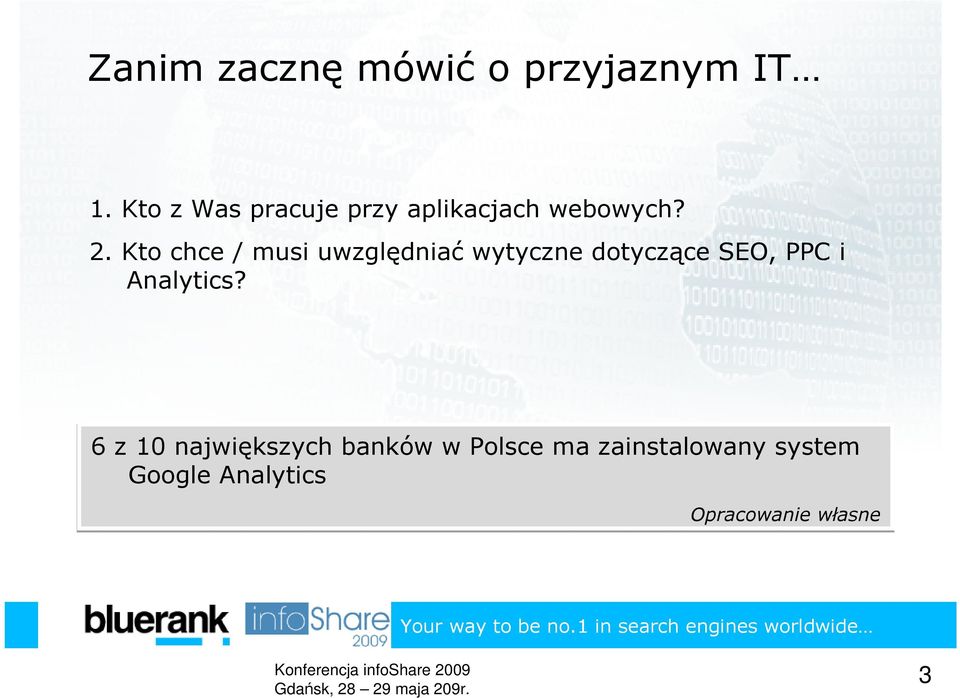 Kto chce / musi uwzględniać wytyczne dotyczące SEO, PPC i