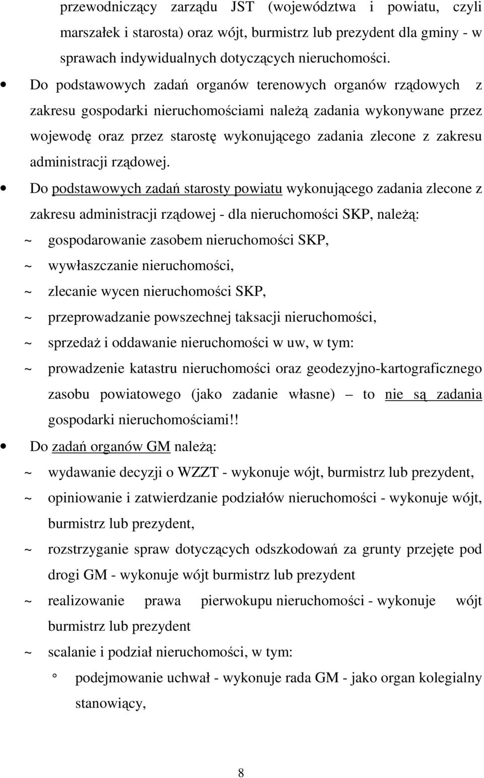 administracji rządowej.