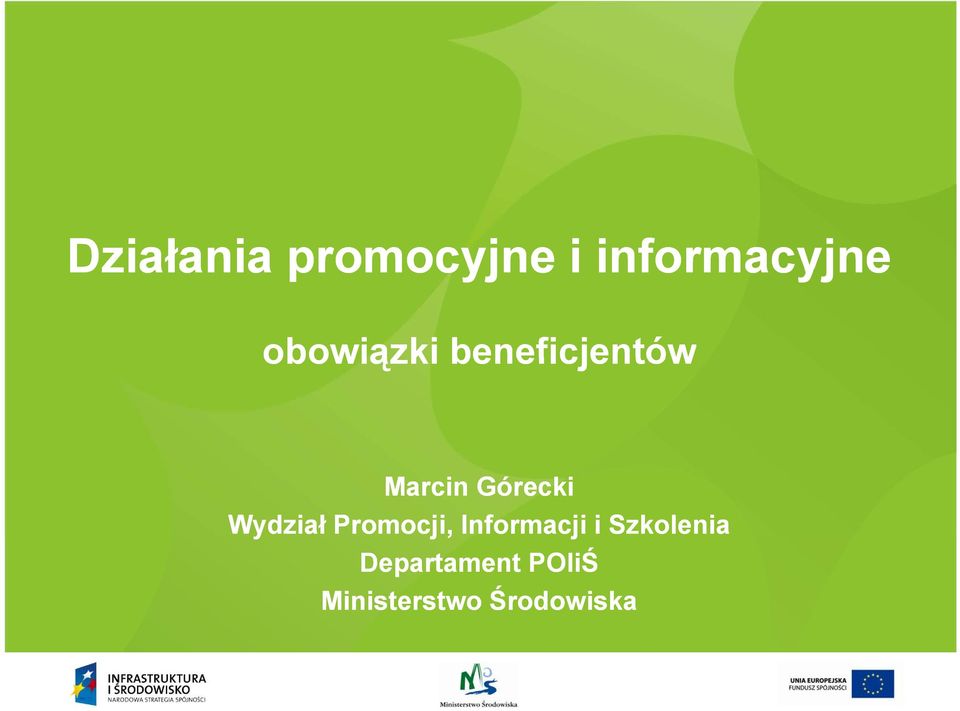 Wydział Promocji, j, Informacji i