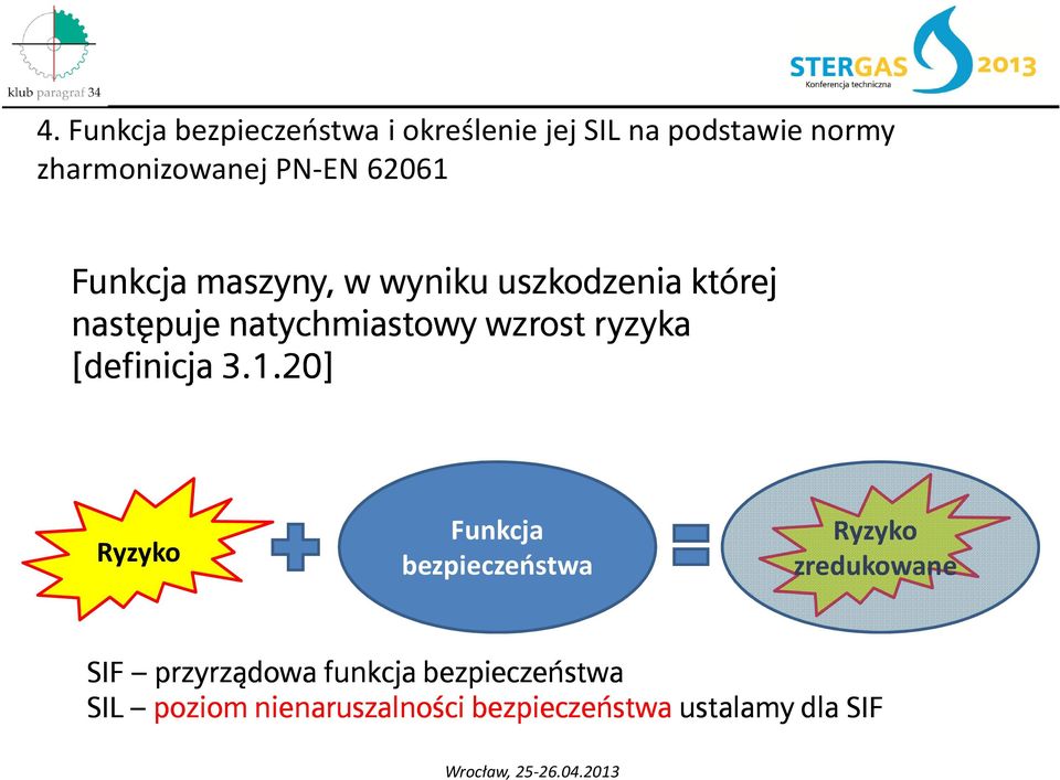 wzrost ryzyka [definicja 3.1.