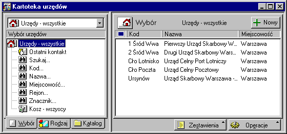 Podstawowe wiadomości o programie 51 Nazwa banku, adres banku, numer rachunku W pola te należy wpisać dane rachunku bankowego pracownika.