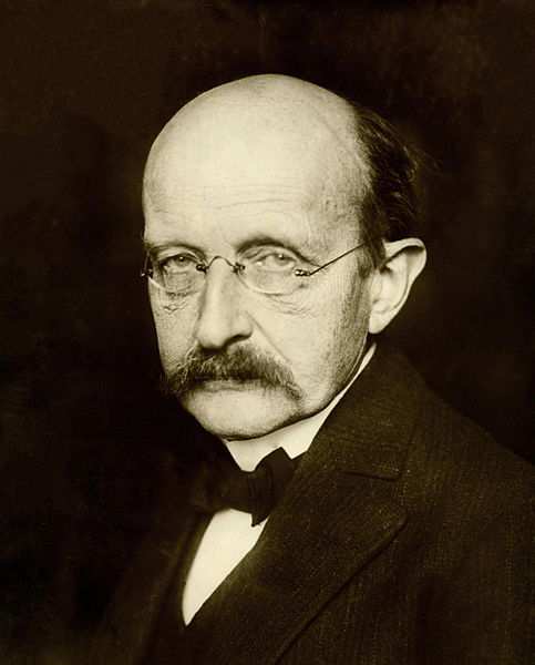 MAX KARL ERNST LUDWIG PLANCK: 1858-1947 Fizyk niemiecki.