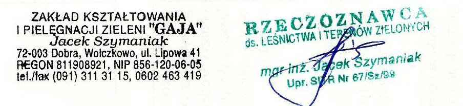 Ekspertyza dendrologiczna dębu szypułkowego w Chojnie 8. Zalecenia i wnioski. Ogólny stan drzewa ocenia się na dobry i bezpieczny dla otoczenia.